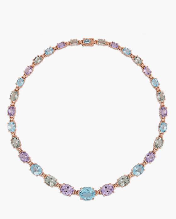 gemstone necklace Valentine's Day Jewelry Gift Guide